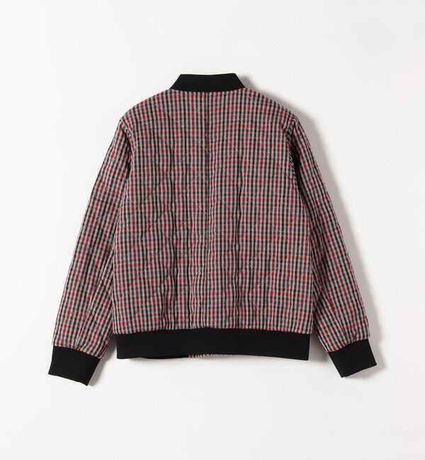 SHIPS any「SHIPS any: キルティング チェック バーシティ ブルゾン」|ブルゾン・スタジャン|
