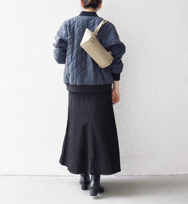 SHIPS any「SHIPS any: キルティング チェック バーシティ ブルゾン」|ブルゾン・スタジャン|