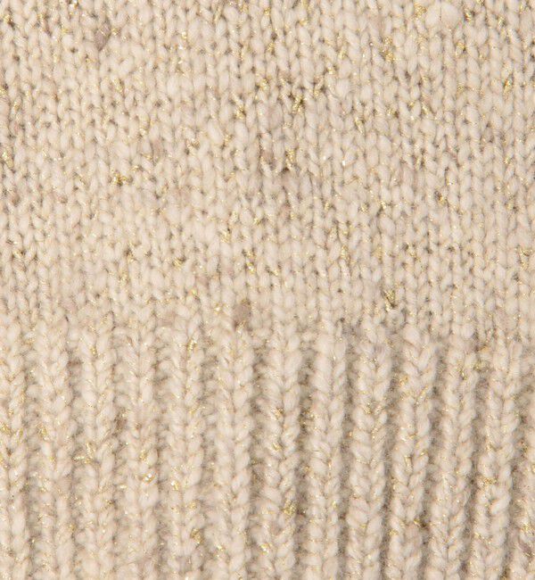 GALERIE VIE「ツイーディールレックス クルーネックプルオーバー」|ニット・セーター|