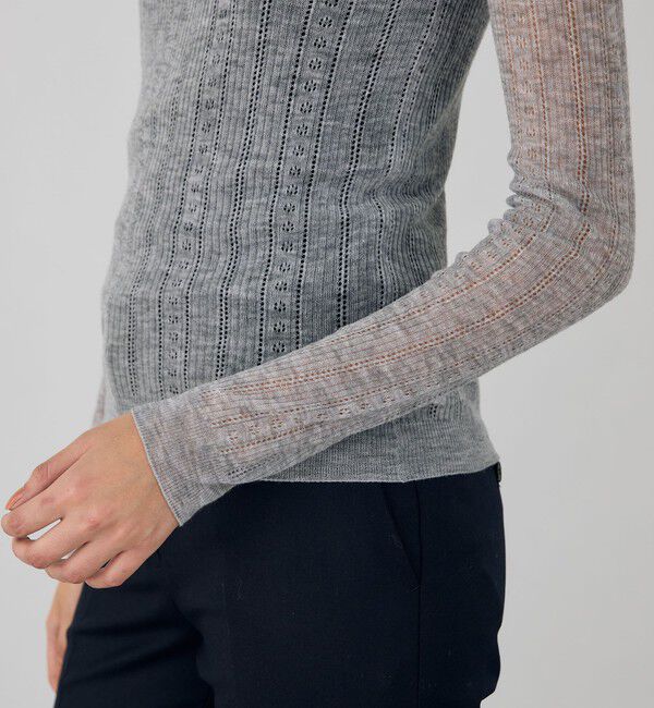 DES PRES「ソフトウール ハイネックプルオーバー」|ニット・セーター|