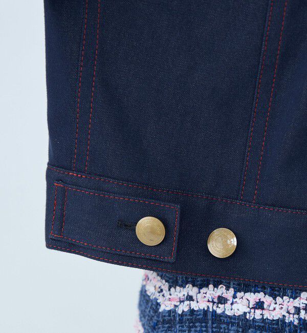 TOMORROWLAND collection「ソワデニム パフジャケット」|デニムジャケット|