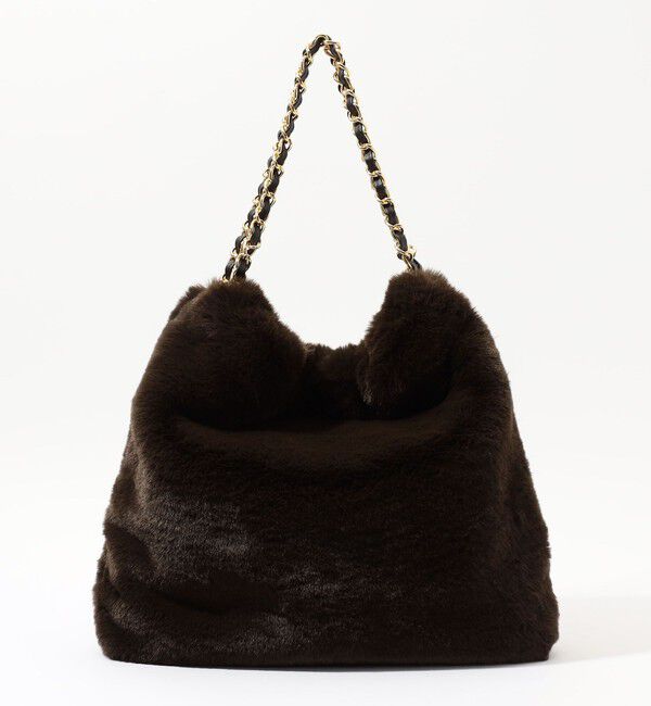 TOMORROWLAND GOODS「VIOLAd'ORO V-8924フェイクレッキスファー バッグ」|トートバッグ|