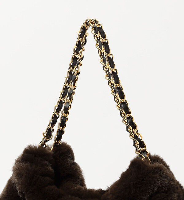 TOMORROWLAND GOODS「VIOLAd'ORO V-8924フェイクレッキスファー バッグ」|トートバッグ|