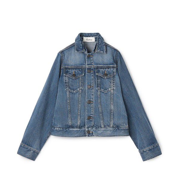 Edition「インディゴデニム ブルゾン」|デニムジャケット|63 ライトブルー