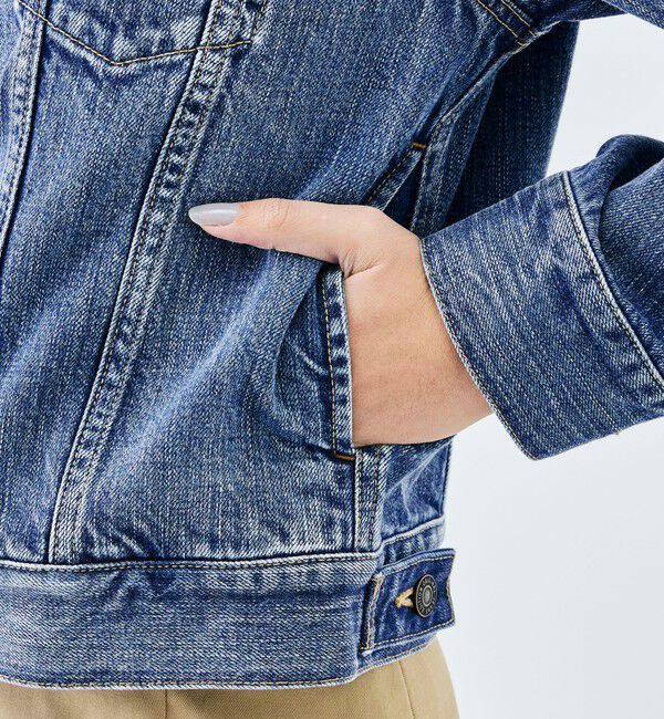 Edition「インディゴデニム ブルゾン」|デニムジャケット|