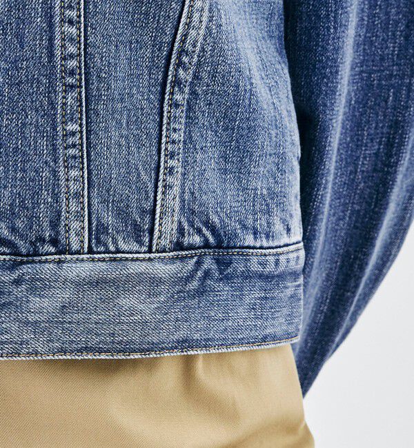 Edition「インディゴデニム ブルゾン」|デニムジャケット|