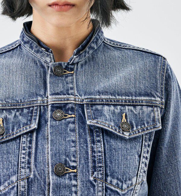 Edition「インディゴデニム ブルゾン」|デニムジャケット|