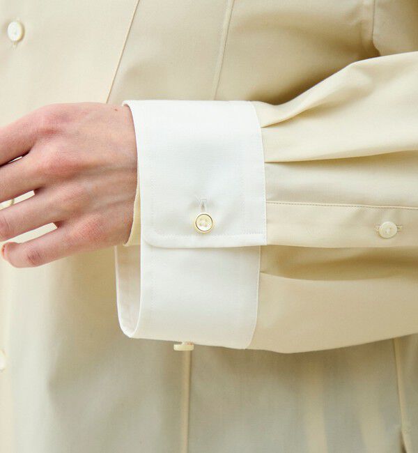 MACPHEE「コットンブロード チュニックシャツ」|シャツ・ブラウス|