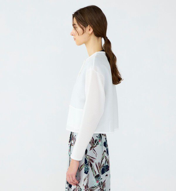 Ballsey「ドライボーダージャージー ショートカーディガン」|カーディガン|