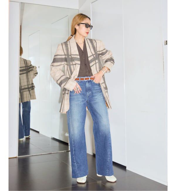  「TANAKA BOY JEAN TROUSERS ST-245-VMB：デニムパンツ」|デニム|