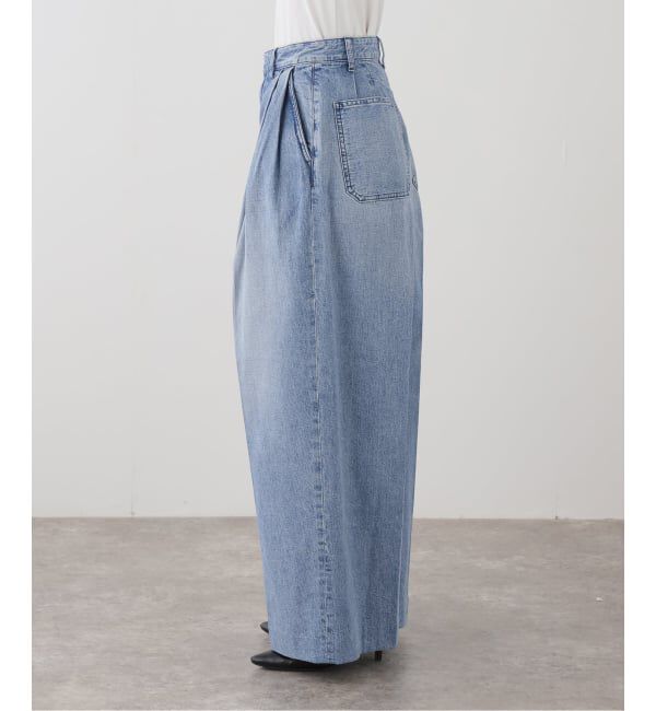  「TANAKA HAKAMA JEAN TROUSERS ST-108-25-BBLO：デニムパンツ」|デニム|