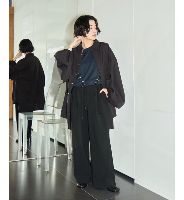  「TanC TOKYO SIDETWIST SLEEVELESS TOP TC26A-013：カットソー」|Tシャツ・カットソー|