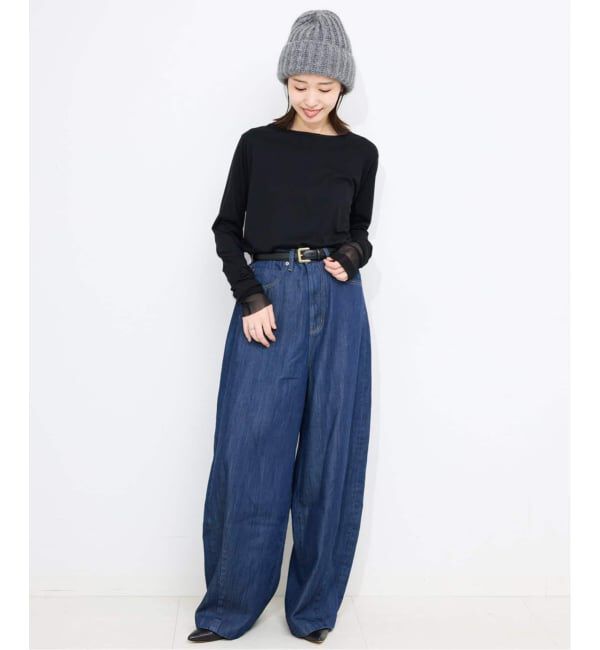 SLOBE IENA「《追加5》レイヤードスリーブロンTEE」|Tシャツ・カットソー|