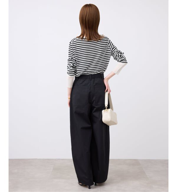 SLOBE IENA「《追加5》レイヤードスリーブロンTEE」|Tシャツ・カットソー|