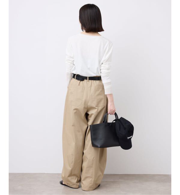 SLOBE IENA「《追加5》レイヤードスリーブロンTEE」|Tシャツ・カットソー|