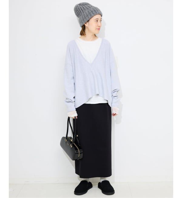 SLOBE IENA「《追加5》レイヤードスリーブロンTEE」|Tシャツ・カットソー|