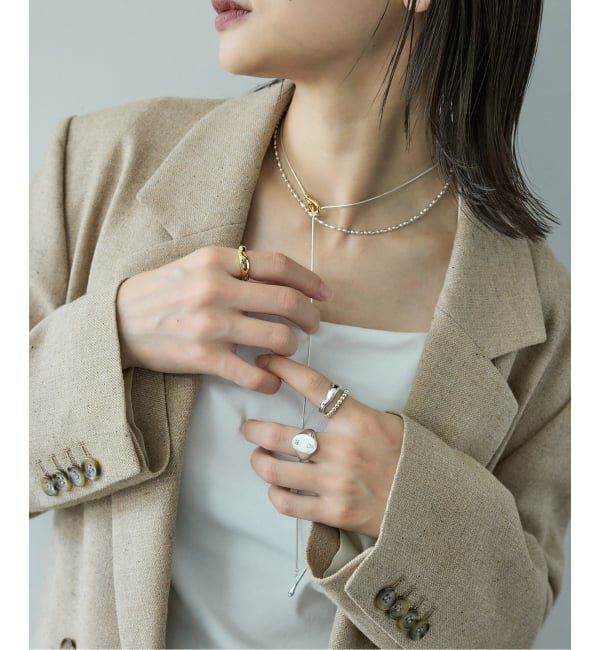 JOURNAL STANDARD「【JSjewelry】S925 60cm ラリエットネックレス」|ネックレス|