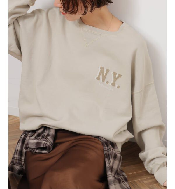 JOURNAL STANDARD relume「《追加4》【HOLIDAYS COMFORT】VINTAGEカコウロゴスウェット」|スウェット・ジャージ|グレーA