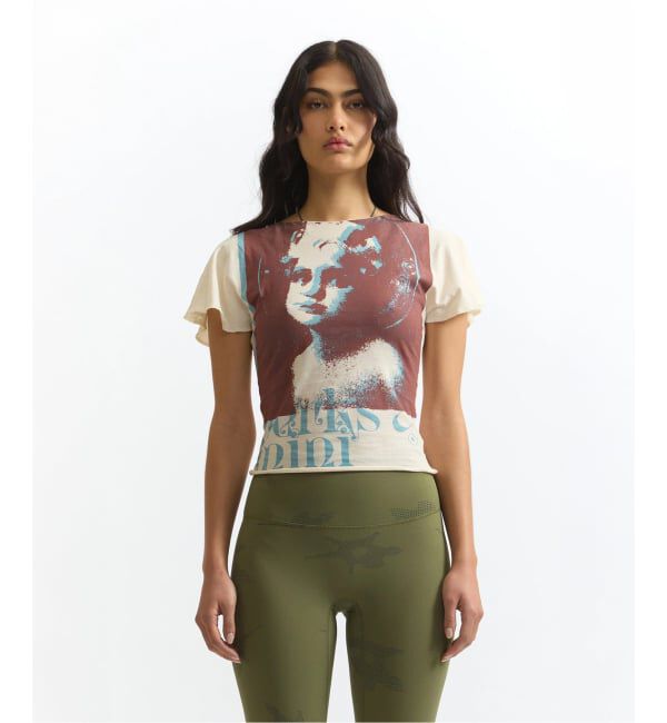 Oriens JOURNAL STANDARD「【P.A.M/パム】 ANGEL FLUTTER TOP」|Tシャツ・カットソー|ベージュ A