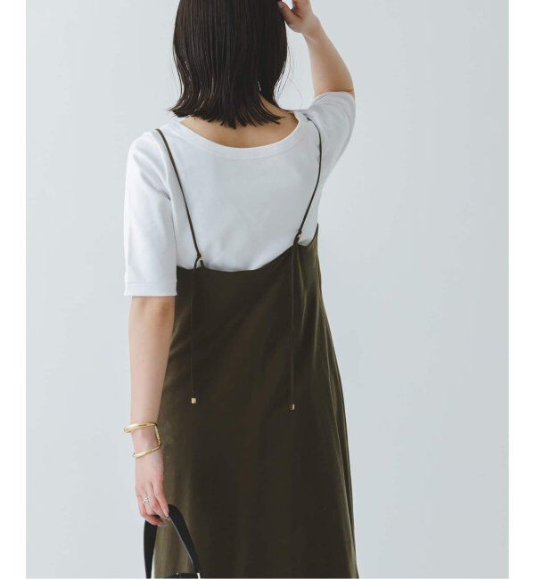 NOBLE「《追加》スビンコットンソフトスクエアーネックTシャツ 2」|Tシャツ・カットソー|