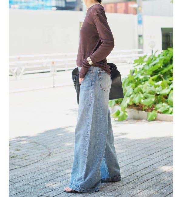 Spick and Span「《追加》シアーボートネックプルオーバー」|Tシャツ・カットソー|