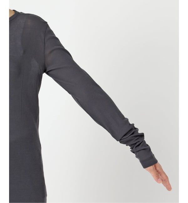 Spick and Span「《追加》シアーボートネックプルオーバー」|Tシャツ・カットソー|