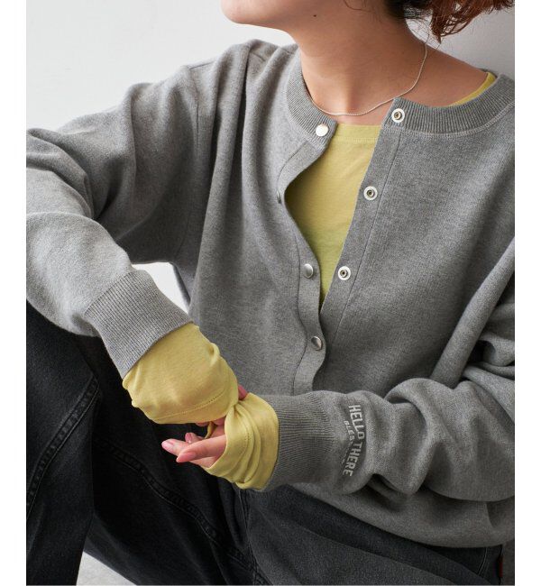 Spick and Span「《追加》シアーボートネックプルオーバー」|Tシャツ・カットソー|グリーン B