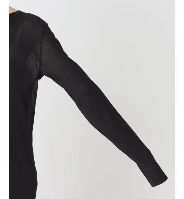 Spick and Span「《追加2》シアーボートネックプルオーバー」|Tシャツ・カットソー|