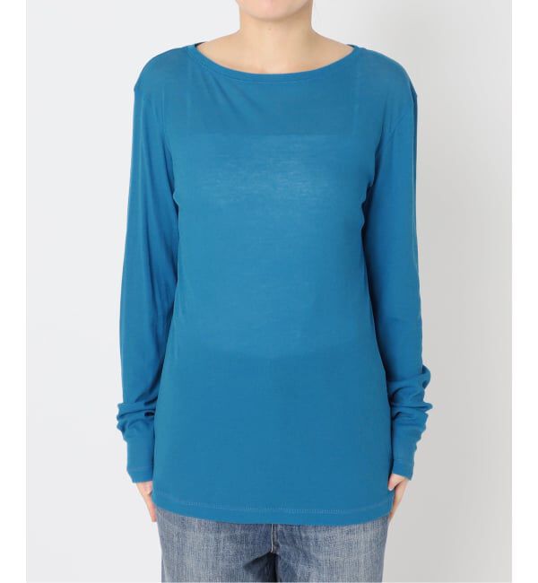 Spick and Span「《追加2》シアーボートネックプルオーバー」|Tシャツ・カットソー|