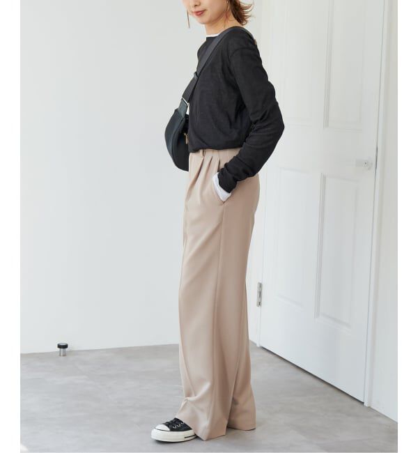 Spick and Span「《追加2》シアーボートネックプルオーバー」|Tシャツ・カットソー|