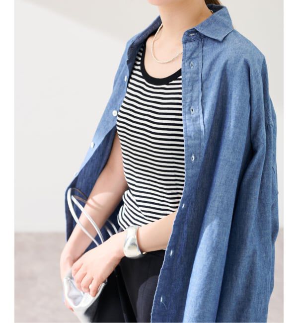 FRAMeWORK「≪予約≫18Gランダムリブニットタンク」|タンクトップ|