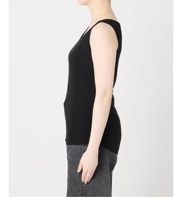 FRAMeWORK「≪予約≫18Gランダムリブニットタンク」|タンクトップ|