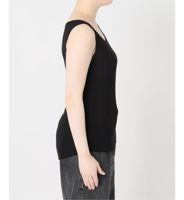 FRAMeWORK「≪予約≫18Gランダムリブニットタンク」|タンクトップ|