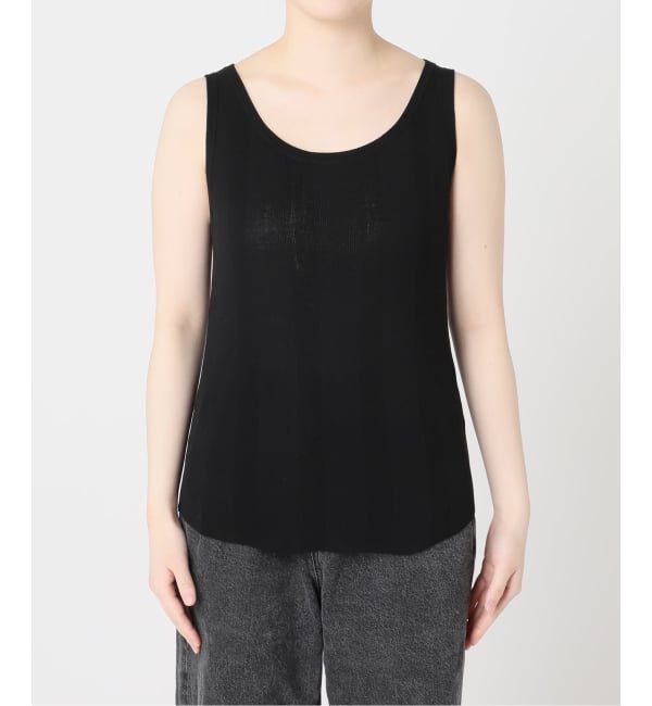 FRAMeWORK「≪予約≫18Gランダムリブニットタンク」|タンクトップ|