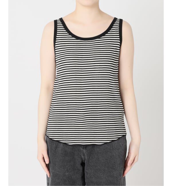 FRAMeWORK「≪予約≫18Gランダムリブニットタンク」|タンクトップ|