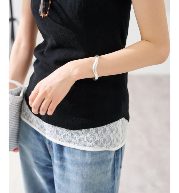 FRAMeWORK「≪予約≫18Gランダムリブニットタンク」|タンクトップ|