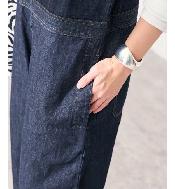 FRAMeWORK「≪追加予約≫WHITE FIELD ノースリーブオールインワン」|オールインワン|