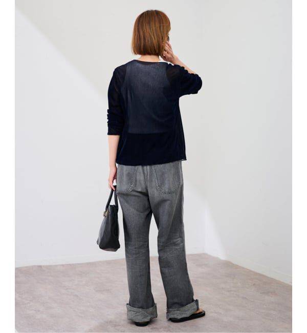 FRAMeWORK「≪追加予約≫チュールフロッキーカーディガン 2」|Tシャツ・カットソー|