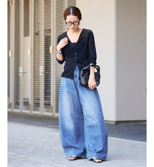 FRAMeWORK「≪追加予約≫チュールフロッキーカーディガン 2」|Tシャツ・カットソー|