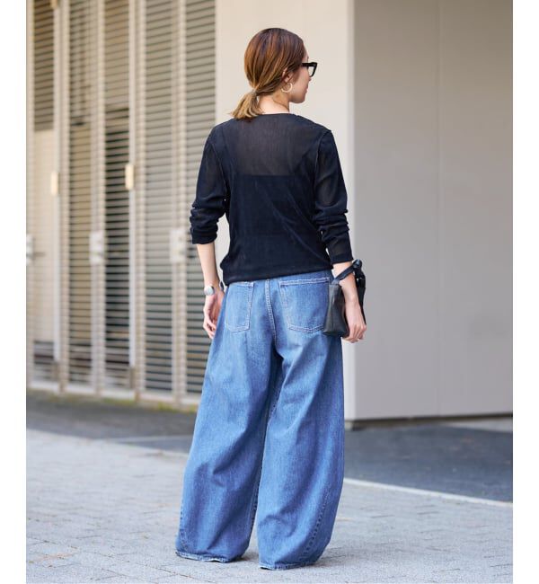 FRAMeWORK「≪追加予約≫チュールフロッキーカーディガン 2」|Tシャツ・カットソー|