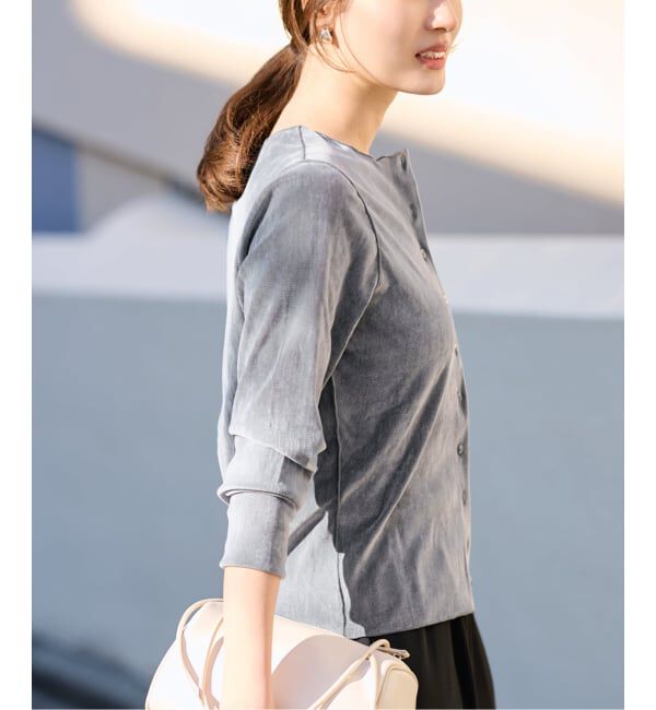 FRAMeWORK「≪追加予約≫チュールフロッキーカーディガン 2」|Tシャツ・カットソー|