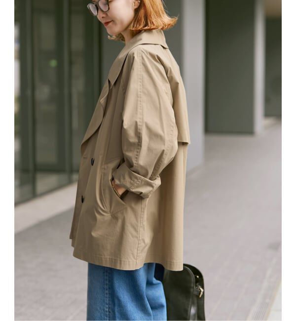 Spick and Span「《WEB限定 / 追加3予約》C/Pミドル丈トレンチコート」|トレンチコート|