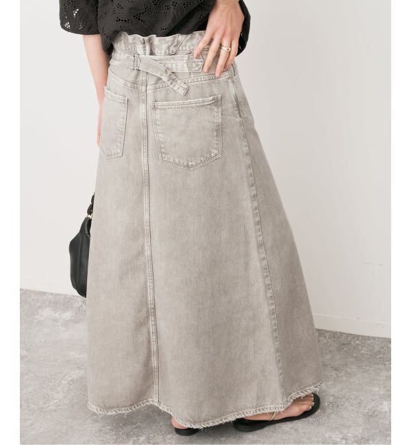 Spick and Span「《追加予約》upper hights/アッパーハイツ 別注THE FLORENCE*」|スカート|ベージュ