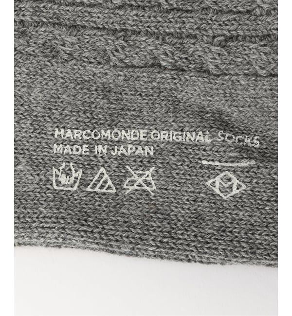Spick and Span「MARCOMONDE / マルコモンド crochet line SOX」|ソックス|