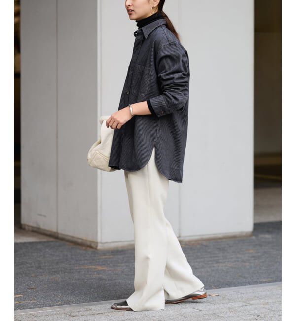 FRAMeWORK「《追加》ライトダブルクロスイージースラックス2」|スラックス|