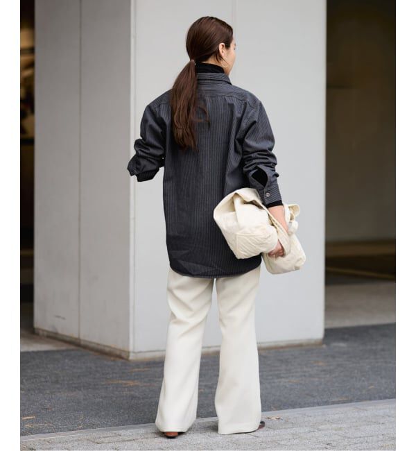 FRAMeWORK「《追加》ライトダブルクロスイージースラックス2」|スラックス|