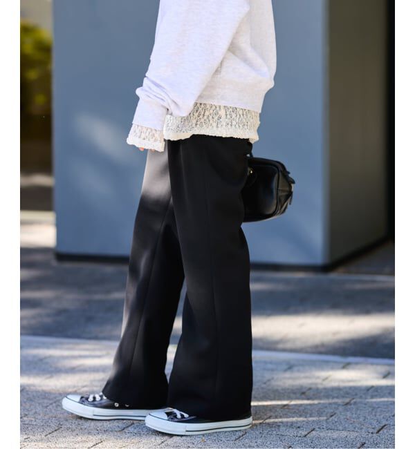 FRAMeWORK「《追加》ライトダブルクロスイージースラックス2」|スラックス|