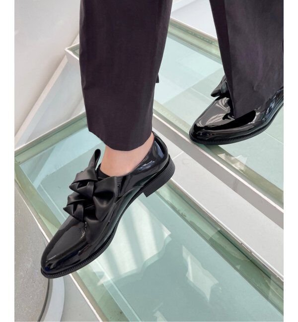  「TEMPERATE/テンパレイト 別注 W RIBBON OXFORD」|ローファー|