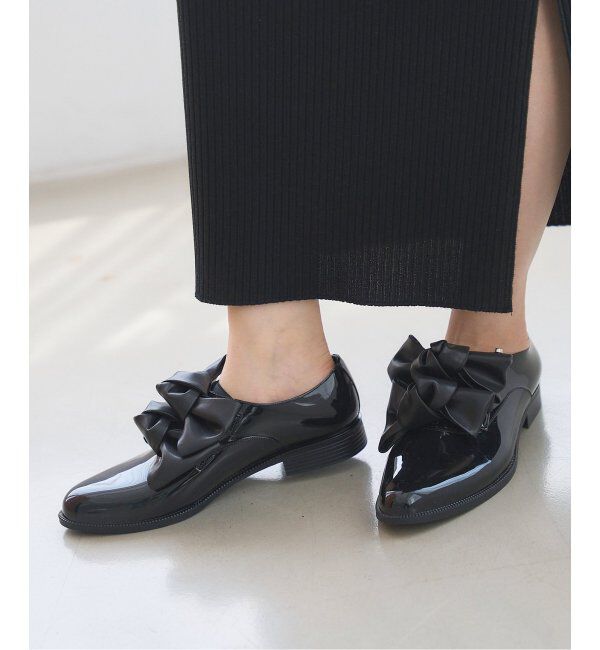  「TEMPERATE/テンパレイト 別注 W RIBBON OXFORD」|ローファー|