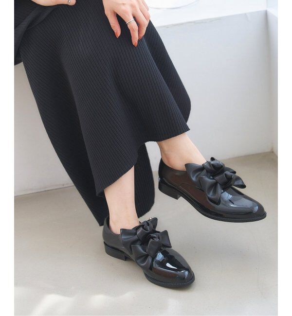  「TEMPERATE/テンパレイト 別注 W RIBBON OXFORD」|ローファー|